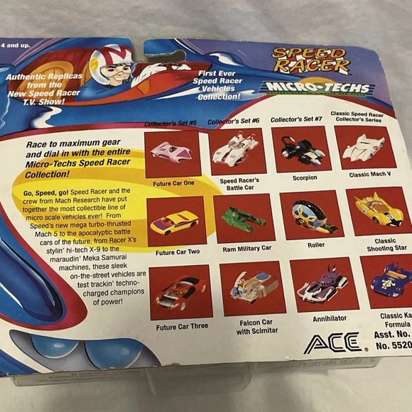 Ace Micro-Tech The New Adventures Of Speed Racer Collector's Set #5 Future Cars - Picture 7 of 11